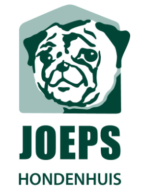 logo met illustratie joeps hondenhuis