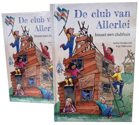 illustratie cover kinderboek De club van allerlei Sabine van der Ploeg